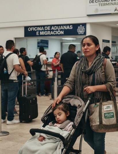 México secuestra aceites cannábicos de pacientes medicinales en aduanas. Imagen generada con IA.