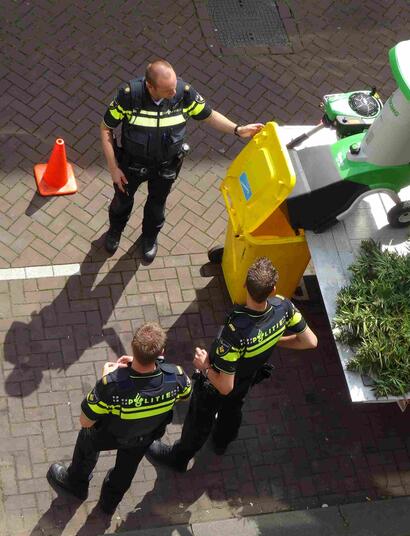 politie in actie