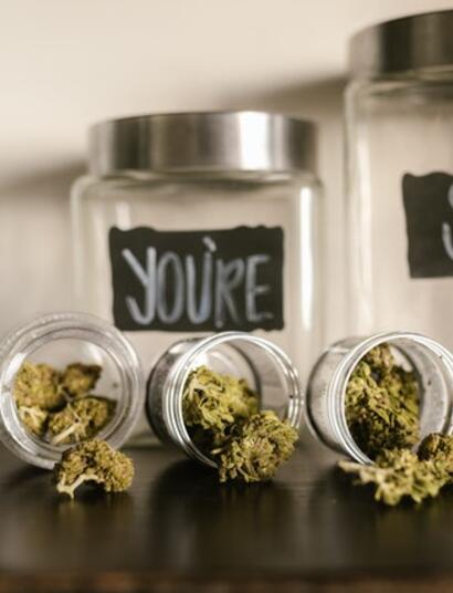 jars of weed