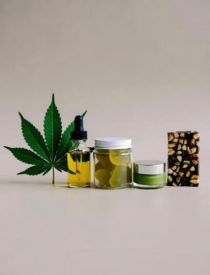 Productos innovadores de CBD en España en 2025: flores, aceites, comestibles y cosméticos en auge.