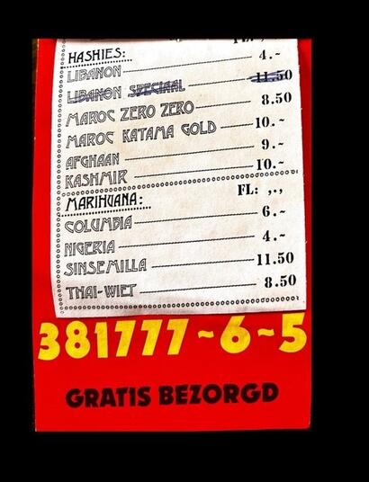 menu 1987