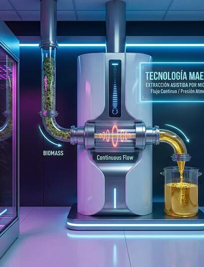 Laboratorio de alta precisión para el cultivo y extracción tecnológica de CBD.