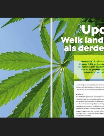 welk land legaliseert als derde cannabis