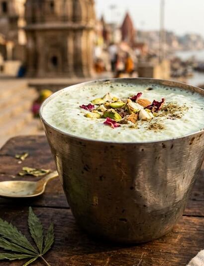 Discover what Bhang is, its deep history in Hindu culture and Ayurvedic medicine, its legal status in India, and how to make authentic Bhang Lassi at home.