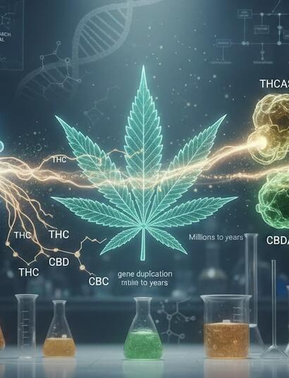 Scientists resurrected ancient enzymes to discover how cannabis evolved to produce THC, CBD and CBC. Learn how this breakthrough impacts medical marijuana. 