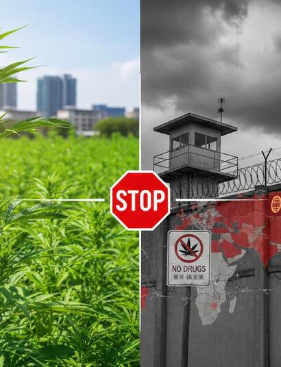 Check the updated penalties for cannabis in 10 of the world’s strictest countries (Singapore, UAE, etc.). Possession can still lead to major fines or prison. 
