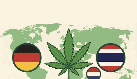 Cannabis politieke vergelijking: Duitsland vs Thailand vs Nedeland