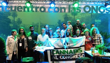 Campaña cannabis al Congreso para legalizar en Argentina