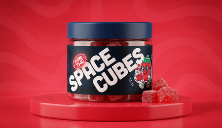 Space Cubes & Co.: Legale Edibles aus Nutzhanf