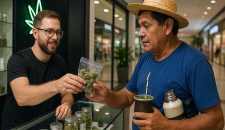 Si el cannabis paga impuesto en Paraguay desbordan las arcas del estado.