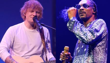 Ed Sheeran Can't Keep up with Snoop!