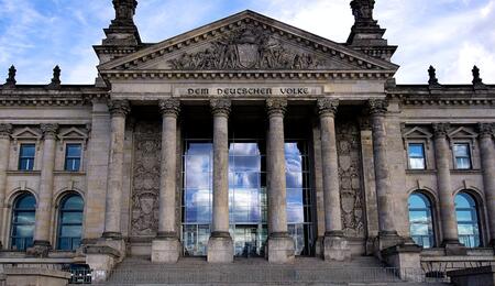 Historischer Moment im Bundestag 