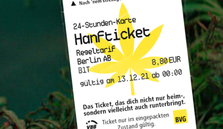 Berlino: ticket di canapa per i mezzi pubblici 