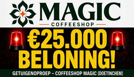 Magic looft € 25.000 uit voor tip over explosies