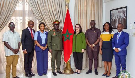 ghana, marocco, incontro, narcotici