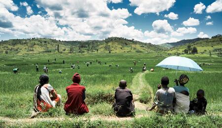 Agricoltori in Ruanda