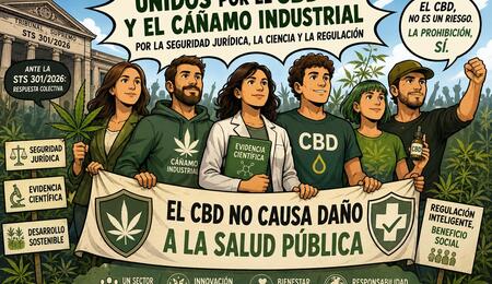 El sector del CBD se une para recurrir sentencia del Tribunal Supremo