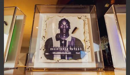 Snoop Dogg: Nedopalky z jointů jako umění