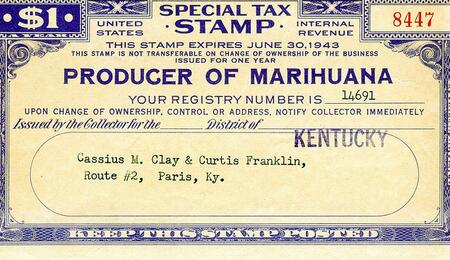 2 août 1937, le Marihuana Tax Act