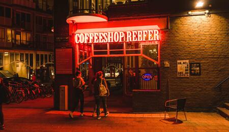 In cities like Amsterdam, marijuana is legal, but consumption should be discreet