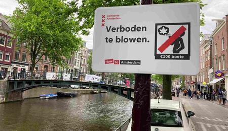 Amsterdam blowverbod