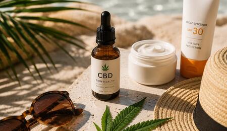 Explore the dermatological science behind CBD and sun exposure, and how topical cannabinoids interact with UV-induced inflammation, redness, and skin stress.