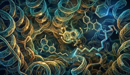 ilustración de cannabinoides 