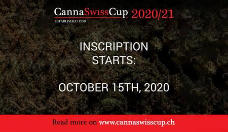 CannaSwissCup 2020/21 - Renouvellement et début de l'enregistrement