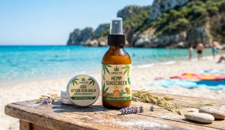 Sole, mare e CBD: il segreto naturale per la protezione e il doposole