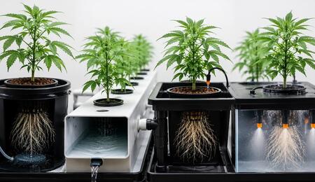 Part I of Hydro Head to Head compares passive hydro, flood-and-drain, and drip irrigation systems, breaking down pros, cons, and key differences for growers. 