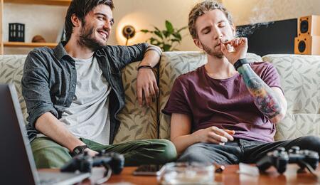 Más cannabis menos televisión