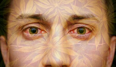 Cannabis e occhi rossi: cause e rimedi