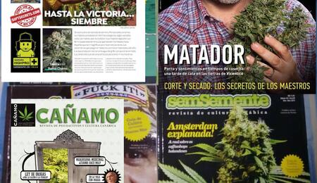 Revistas cannábicas latinas: Haze, THC, Cáñamo, Sem Semente y Soft Secrets