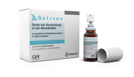 Sativex de GW Pharmaceuticals.
