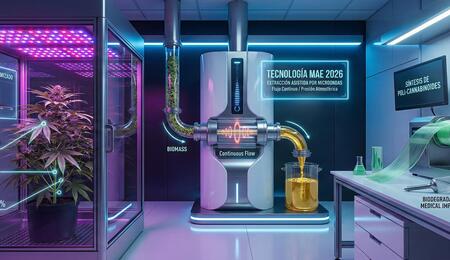 Laboratorio de alta precisión para el cultivo y extracción tecnológica de CBD.