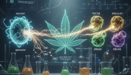 Scientists resurrected ancient enzymes to discover how cannabis evolved to produce THC, CBD and CBC. Learn how this breakthrough impacts medical marijuana. 