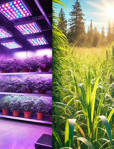 cultivo de marihuana indoor y outdoor