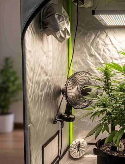 Cannabis grow tent 