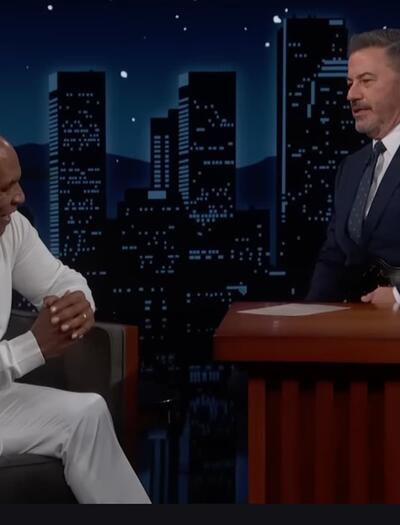 Mike Tyson en Jimmy Kimmel Live