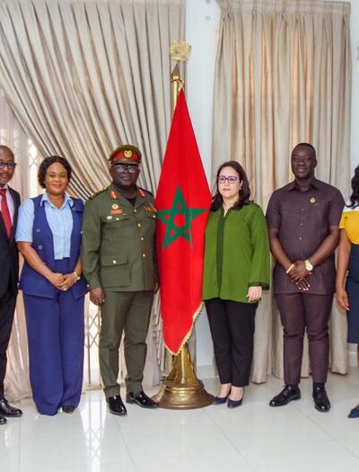 ghana, marocco, incontro, narcotici