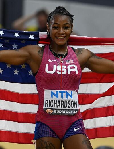 Rekordmanka Sha'Carri Richardson po trestu za marihuanu míří na Olympiádu