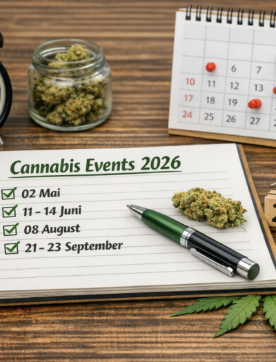 Volles Programm - Eure Cannabis-Termine 2026