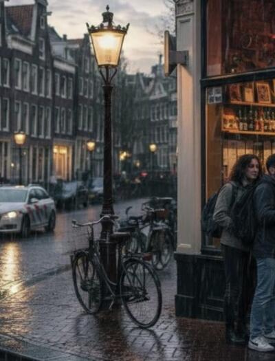 Amsterdam, coffeeshop, divieto