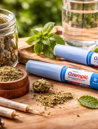 Exploring the interaction between cannabis use and GLP-1 medications like Ozempic or Wegovy. Learn about gastric emptying, the munchies conflict and safety tips.