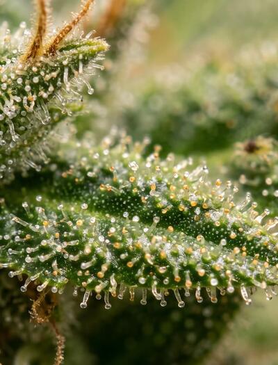 Tricomas de cannabis
