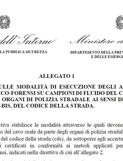 circolare, ministero, codice strada