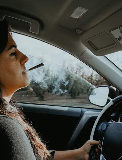 guidare, fumare, pericolo, studio