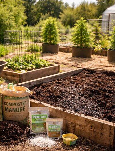 Get your oudtdoor cannabis garden ready for spring. Learn expert tips for soil testing, organic amendments, and building raised beds for maximum yield. 