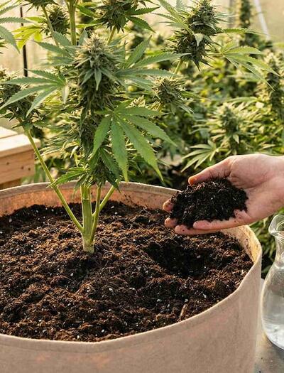 Learn eco-friendly practices to help you grow organic cannabis with the best soil and nutrients. See why flushing marijuana plants is essential for tasty buds.
