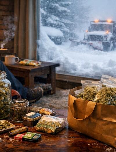 As the 2026 “Monster Storm” blankets the US, dispensaries report record-breaking sales. From NYC to Dallas, cannabis is on the list of winter essentials. 